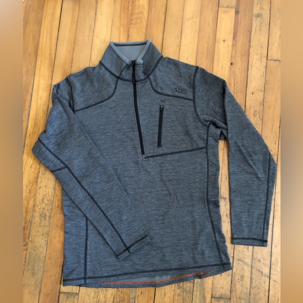 LIKE NEW - 5.11 Tactical Men’s RECON Half-zip Fleece Longsleeve size Medium